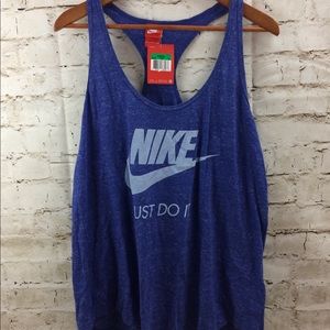 Nike Just Do It Racerback Vintage Workout Top